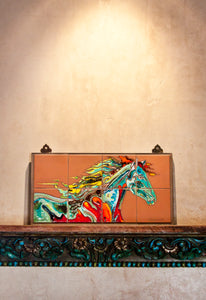 Fire Horse #1 Fine Art Mural