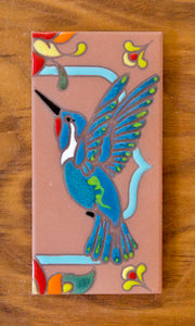 Hummingbirds: Terra Cotta & Turquoise
